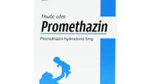 Chống chỉ định promethazin hydroclorid đường uống cho trẻ em dưới 6 tuổi.